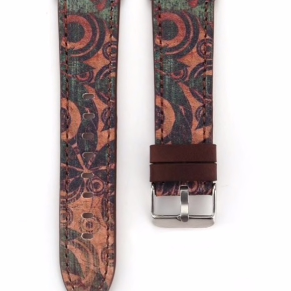 Leather Smart Watch Bands-Vintage designs - Picture 2 of 4